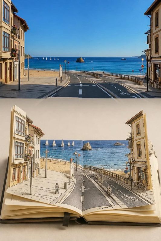 ✨ Create a stunning photorealistic-to-watercolor transformation of