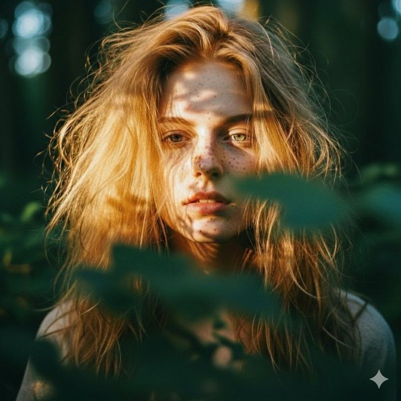 ✨ Лесная нимфа в солнечном свете