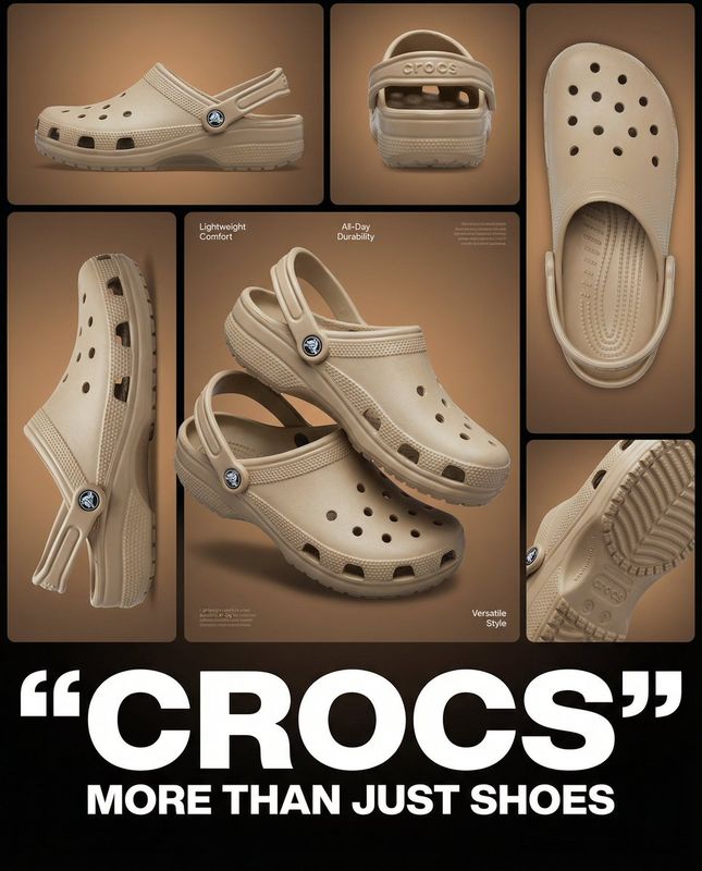 ✨ Коллаж Crocs: Комфорт и Стиль