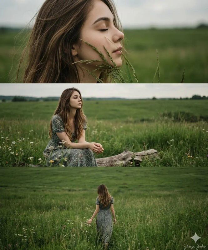 ✨ Солнечный луг: тихая сила природы