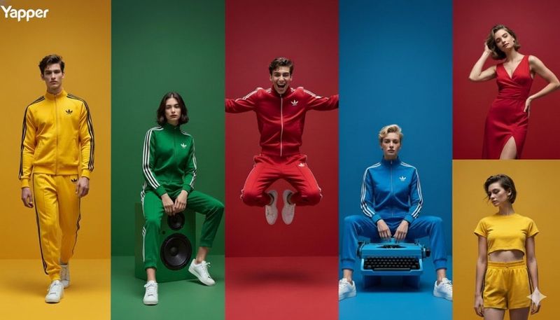 ✨ Спортивный стиль: Цветные панели, яркие образы