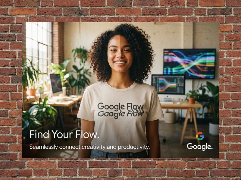 ✨ Google Flow: Улыбка в потоке