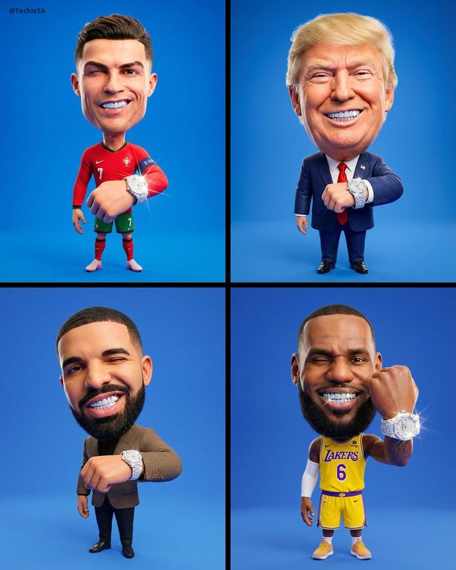 ✨ Точная 3D карикатура: сохраняем лицо