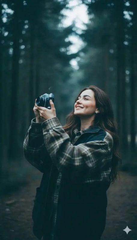 ✨ Загадочная юность в тени