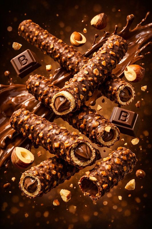 ✨ Шоколадные вафли: премиум фотосессия