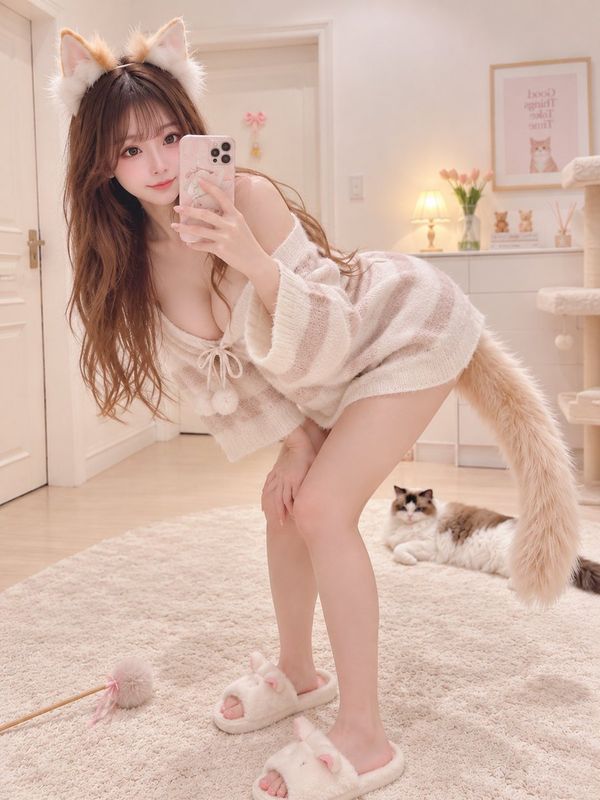 ✨ Селфи в кошачьем образе