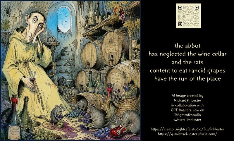 ✨ The abbot has neglected the wine