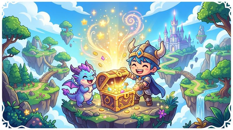 ✨ Мобильная RPG: Охота за сокровищами