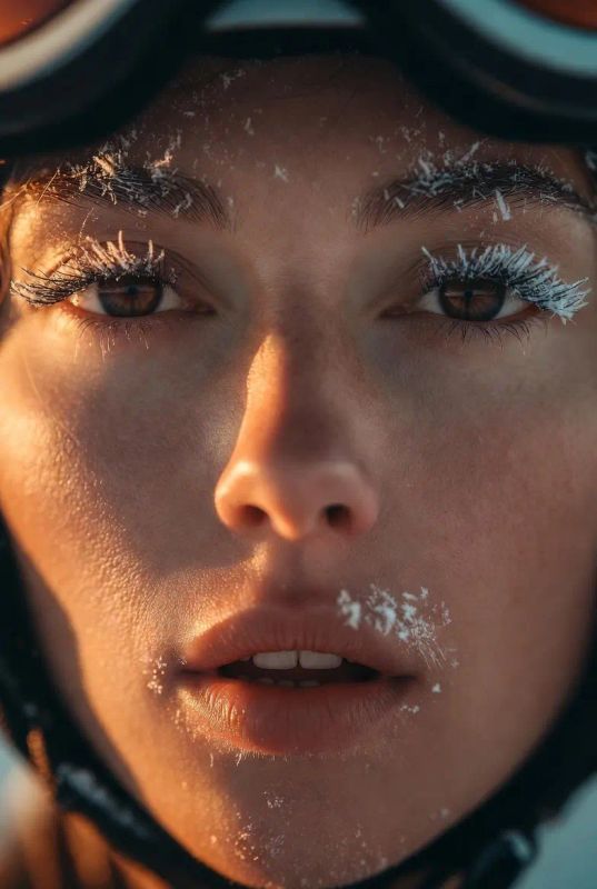 ✨ Золото на льду: взгляд сквозь холод
