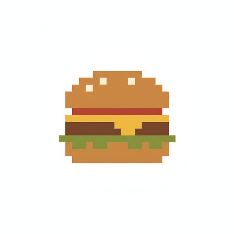 ✨ Create a minimalist 8-bit pixel logo