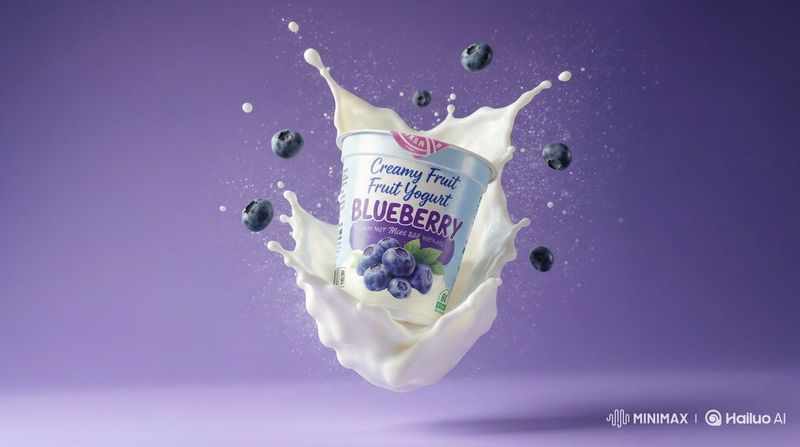 ✨ Замороженный йогурт: полет ягод