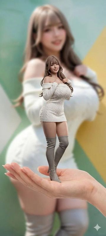 ✨ Мини-фигурка на ладони: фотореализм