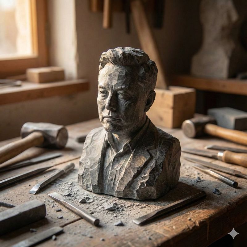 ✨ Каменная миниатюра: жизнь скульптора
