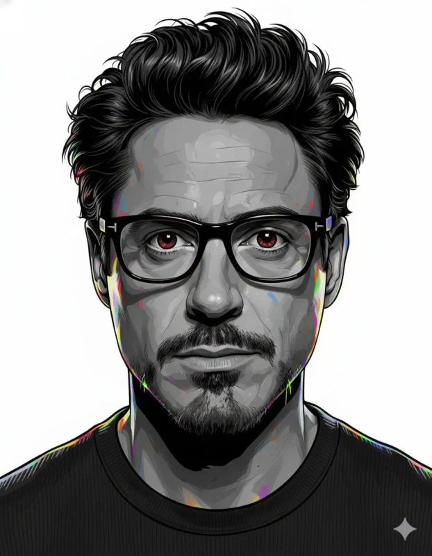 ✨ Яркий портрет: контрасты и текстуры