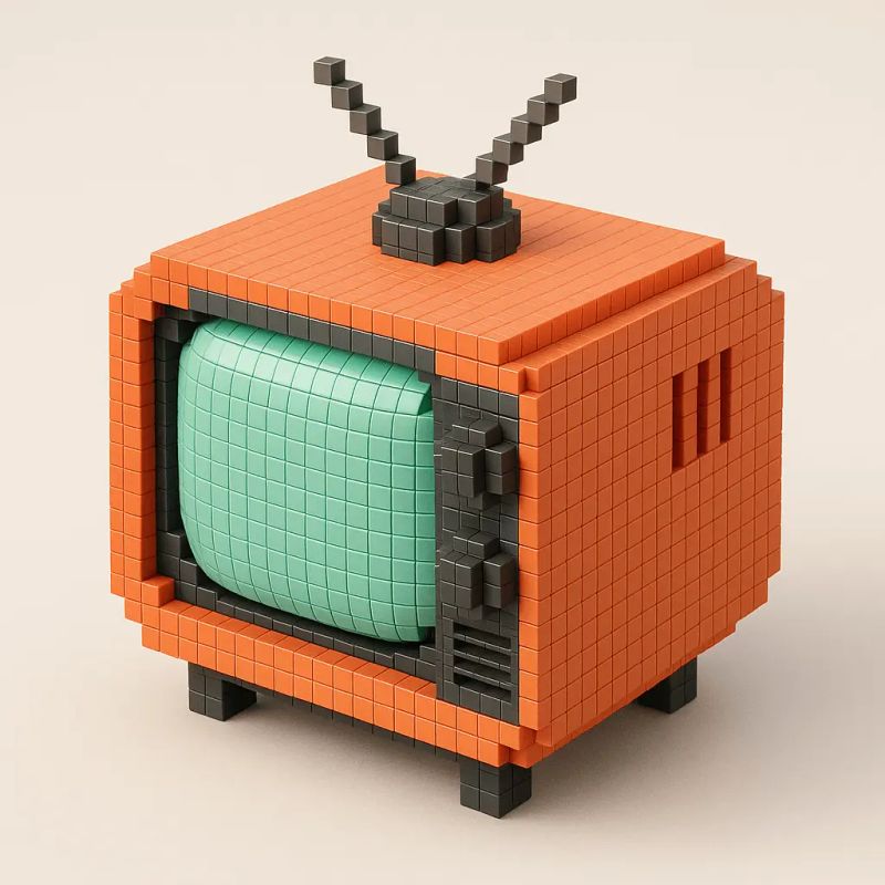 ✨ Воксельный 3D-иконки в Octane