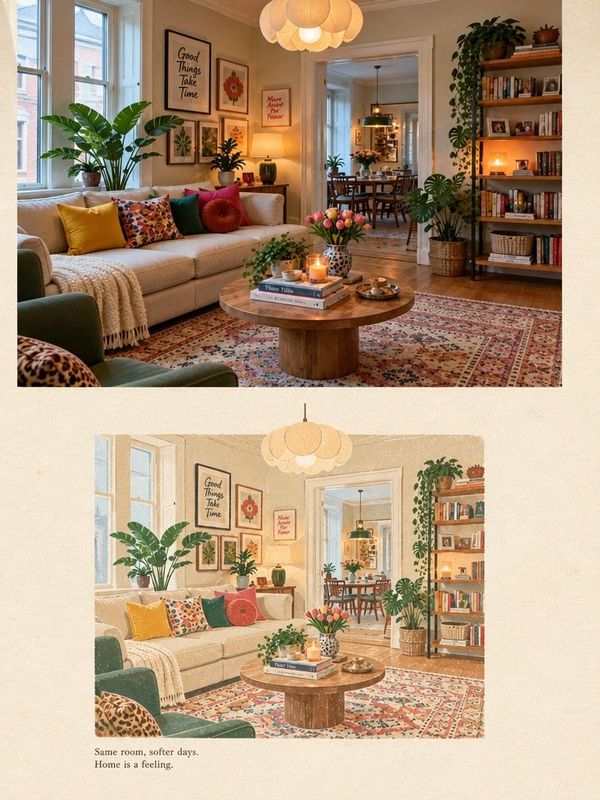 ✨ Create a beautiful photorealistic-to-watercolor transformation of