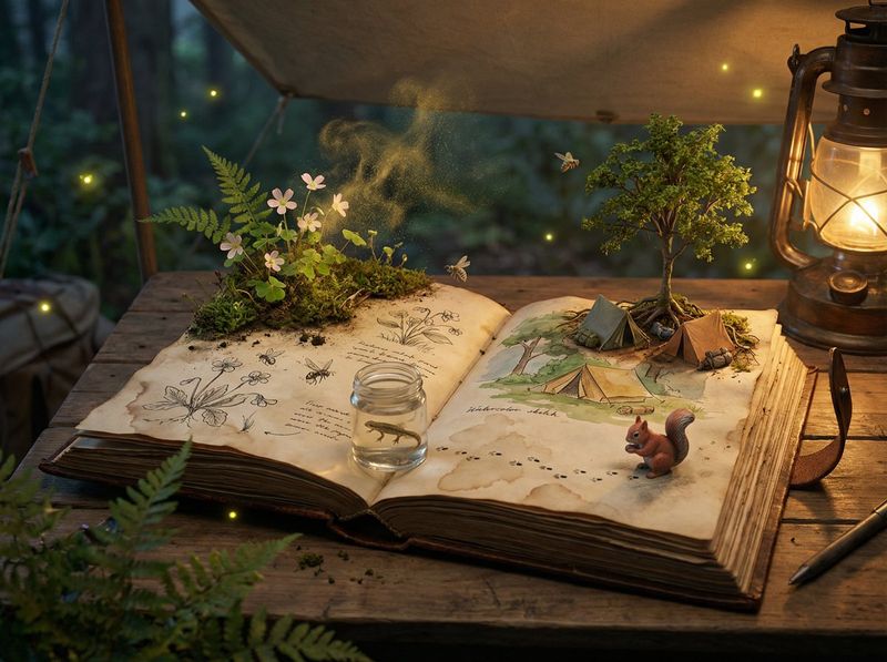 ✨ Дневник природы: ожившие иллюстрации