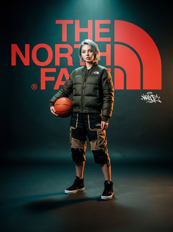 ✨ Стильный урбан-лук The North Face