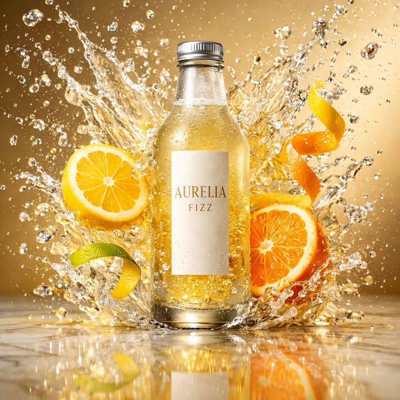 ✨ AURELIA FIZZ: Золотой взрыв цитруса