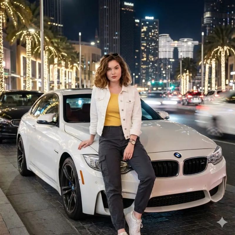 ✨ Городская магия: стиль и BMW