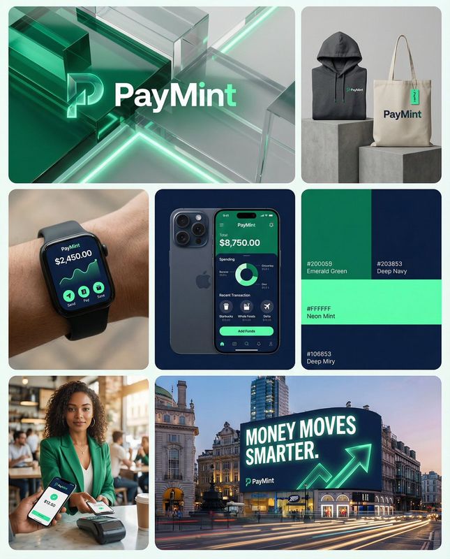 ✨ Визуальная стратегия fintech-бренда