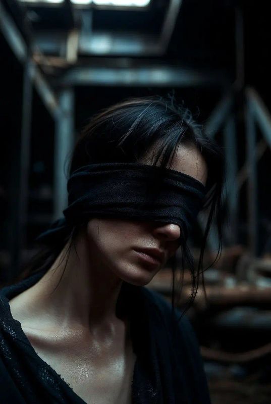 ✨ Завеса тайны: слепая в лабиринте