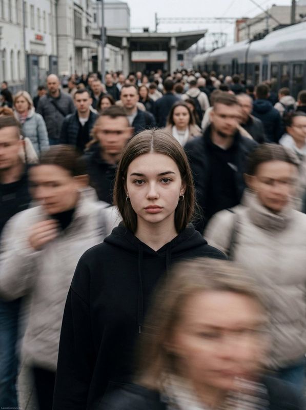 ✨ Кинематографичный портрет в движении