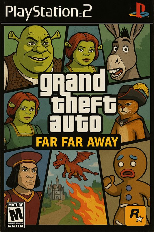 ✨ GTA: Далеко-далеко от Шрека
