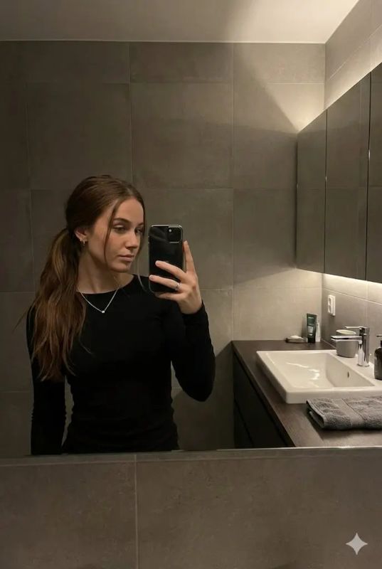 ✨ Стильная селфи в ванной