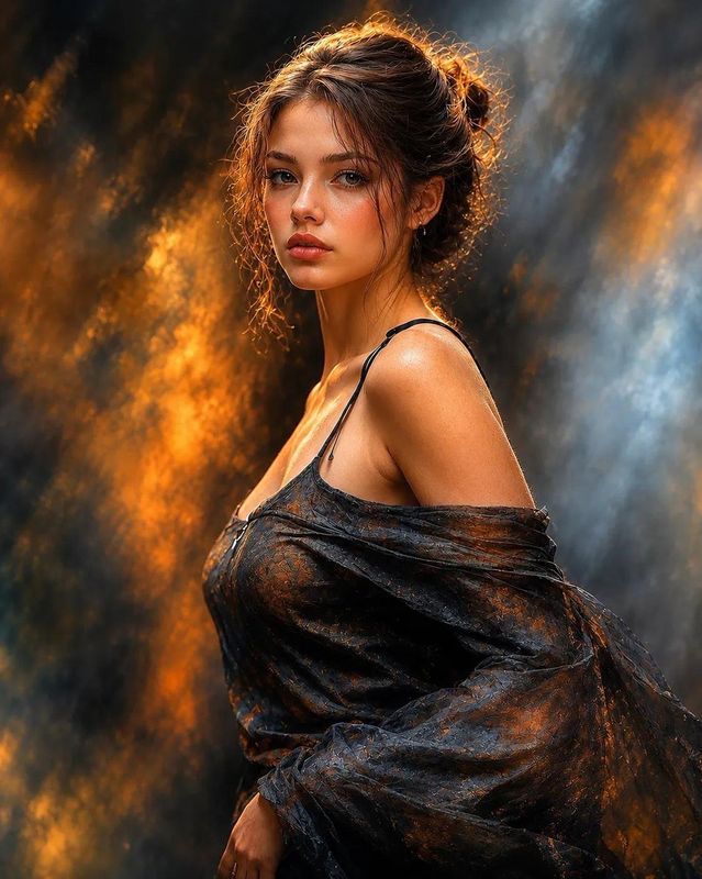 ✨ Create an ultra-realistic, high-detail cinematic portrait