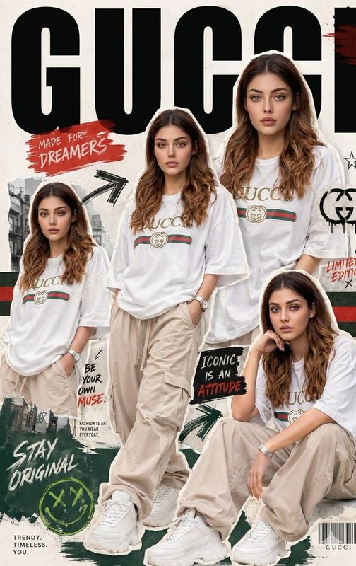 ✨ Стритстайл коллаж для Gen-Z