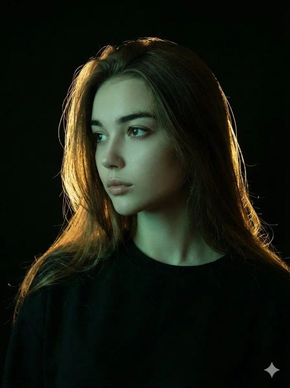 ✨ Портрет: свет, тень, шик, эфир