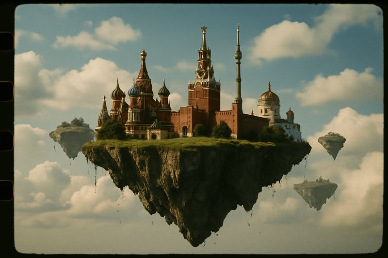 ✨ Москва в небе: летающие острова