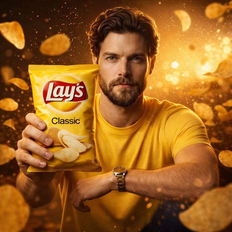 ✨ Кино-реализм: Lays в стиле вкуса
