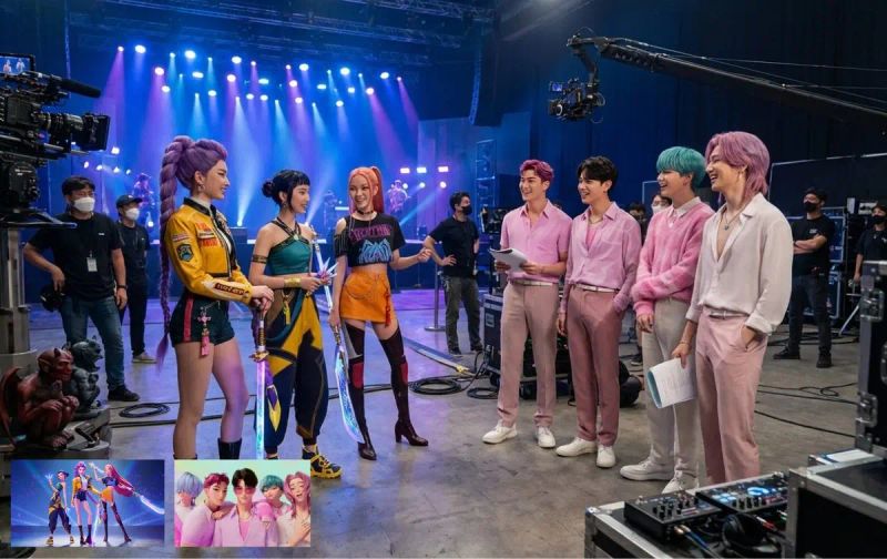 ✨ Нано Банан Про: K-Pop фантазия в картинках