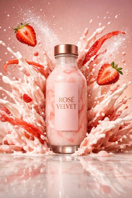 ✨ Роскошный клубничный взрыв ROSÉ VELVET