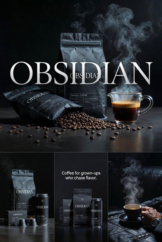 ✨ OBSIDIAN: Кофе для взрослых гурманов